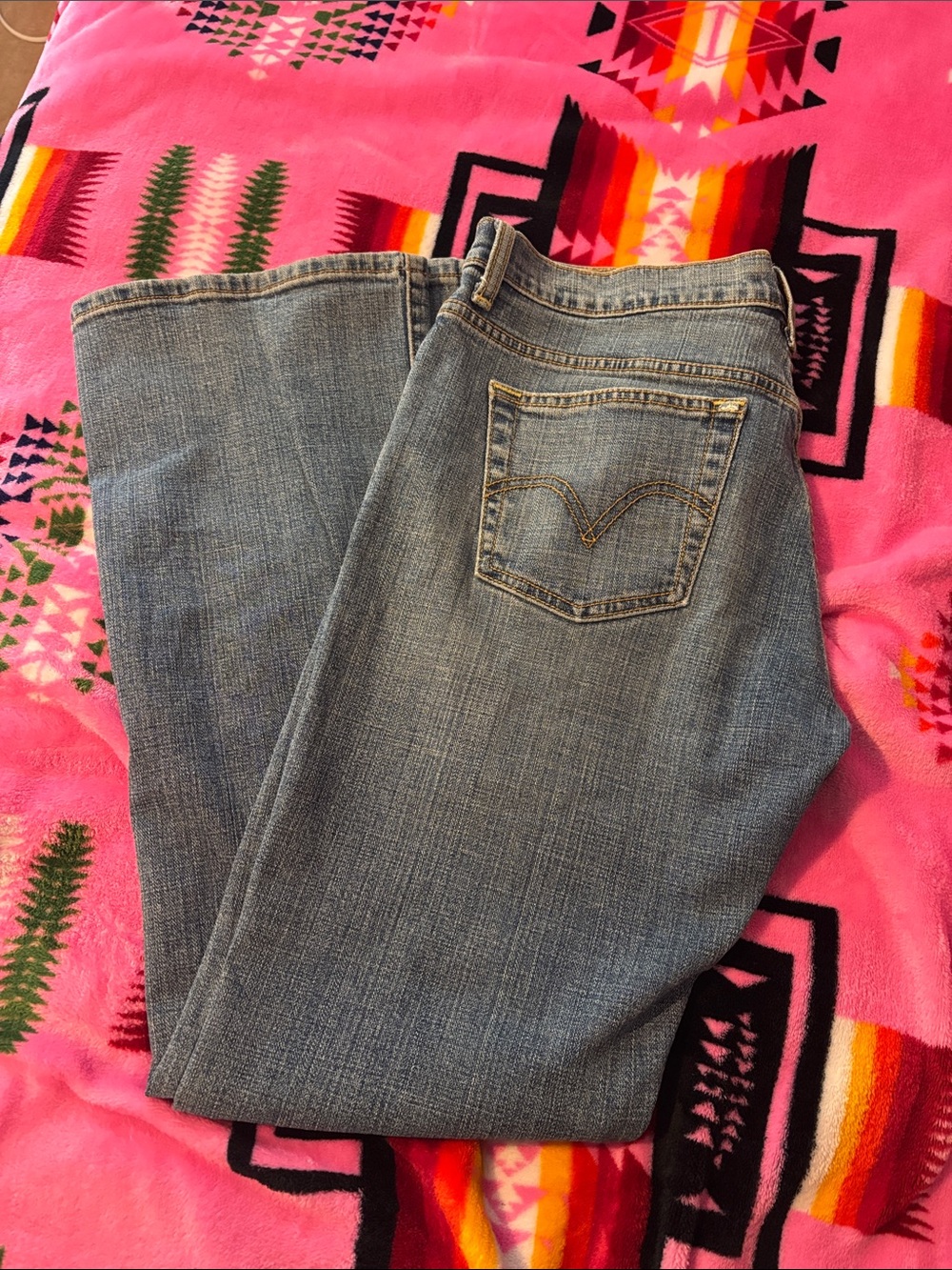 Levi's Light Blue Boot Cut Jeans
